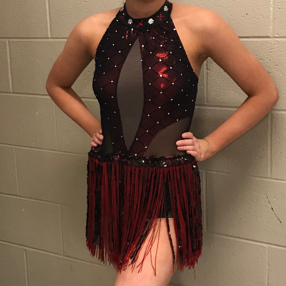 Red and Black Musical Theatre costume